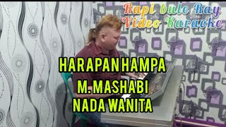 HARAPAN HAMPA - M Mashabi | Karaoke | Nada Wanita | Lirik