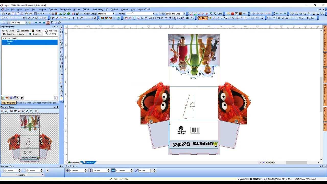 Impact CAD/CAM - Counter Top Display