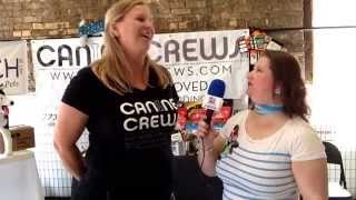 Lauren Darr interviews Catherine Crews of Canine Crews at Chicago Pet Health Expo