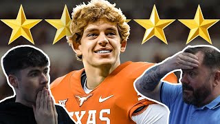British Father and Son React to Arch Manning for the First Time!