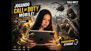 LIVE ON 🔴🔥 AO VIVO AGORA 🔥Testando o iPad Pro M5 no Call of Duty Mobile! 😱📱
