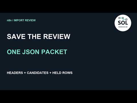 Download a Complete n8n Client Import Review as a JSON File