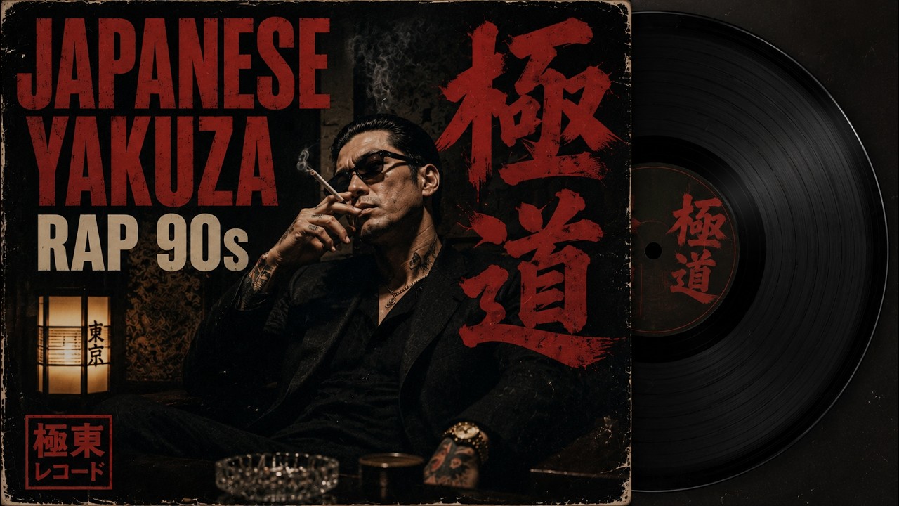 夜行性様金黒緑 Japanese Yakuza Rap 90s - YouTube