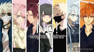 °Nightcore° - No! (switching vocal) male & female version