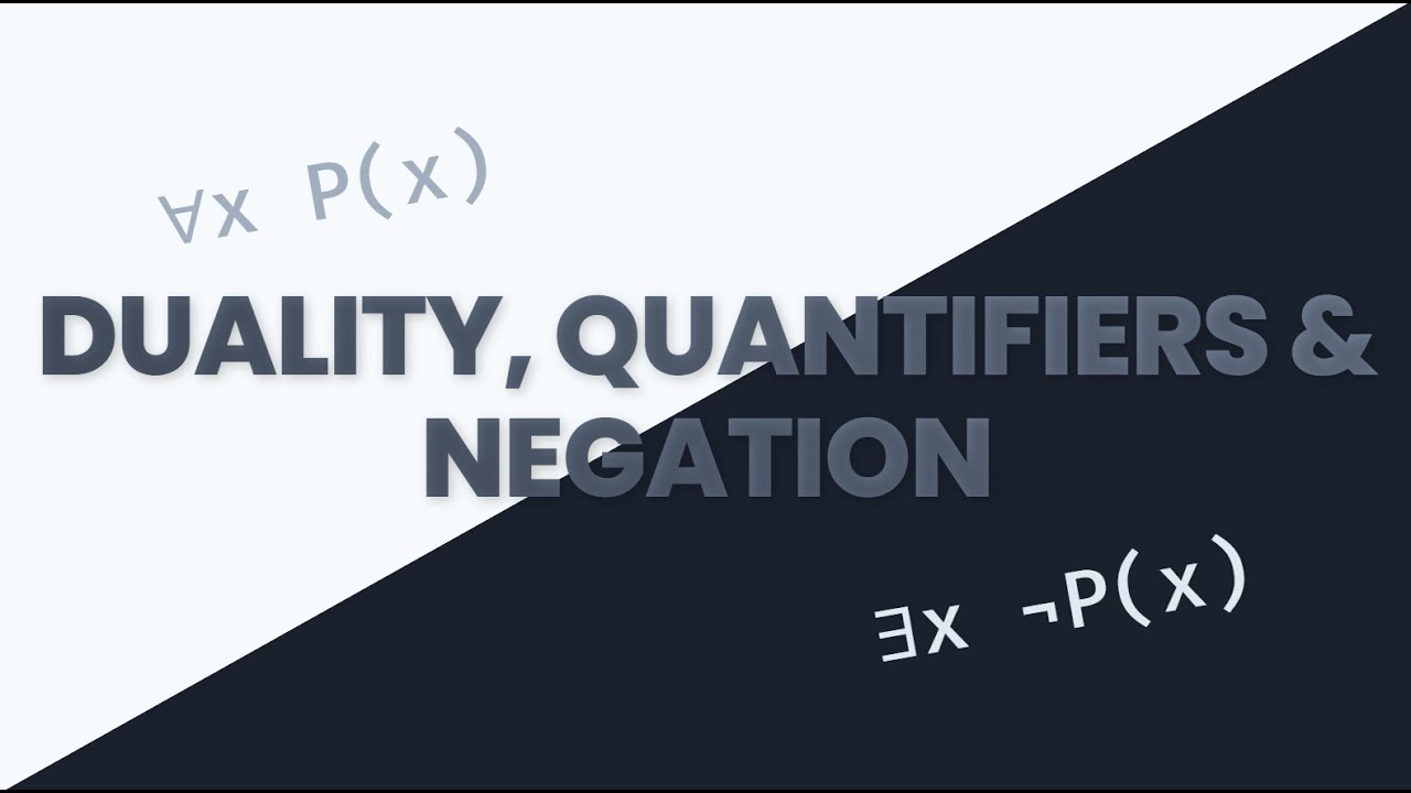 Mathematical Logic | Duality, Quantifiers, & Negation | Class 12 | Marathi | Day 03