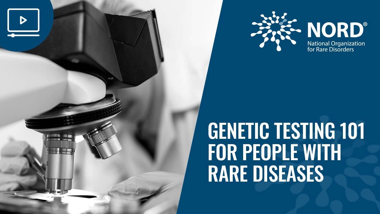 Testing 101 for People with Rare Diseases YouTube