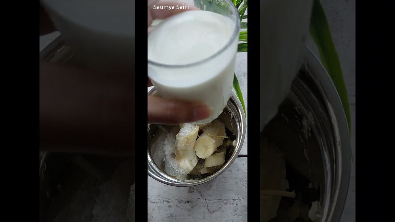 Banana 🍌 Shake | Day 8 Of 8 Days Summer Drink Challenge 