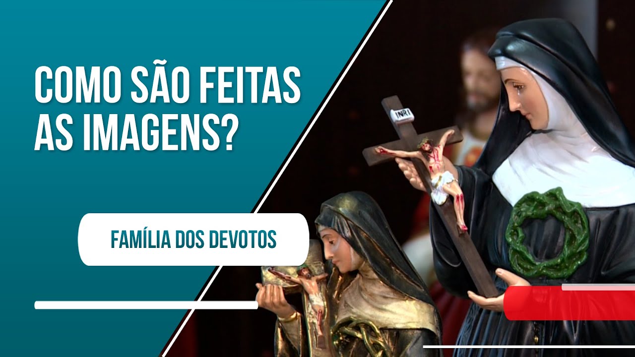 Descubra como são feitas as imagens de Santos que temos em nossos oratórios