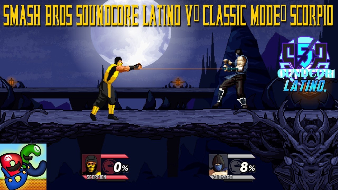 Smash Bros Soundcore Latino V5 Classic Mode: Scorpio