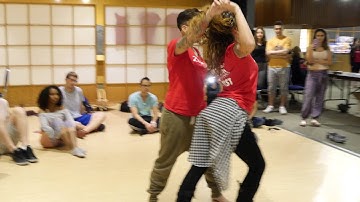 Kakah & Sofie workshop demo at Canada Zouk Congress 2016