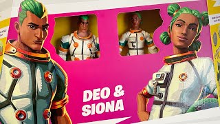 Fortnite Victory Royale Series Deo and Siona Two pack Action Figure Review (Hasbro)