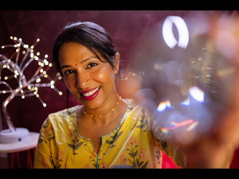 Indian ASMR hypnotizing you and feeding affirmations into your mind! (Hindi, layered sounds)