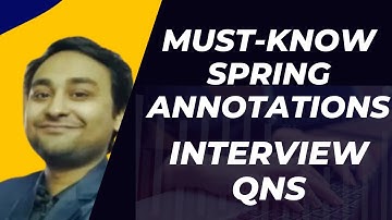 Spring Boot Annotations Interviewvragen behandeld