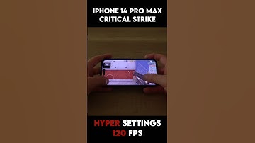 Critical Strike CS | 120 FPS Hyper Settings #mobilegame #criticalstrike #iphone14promax