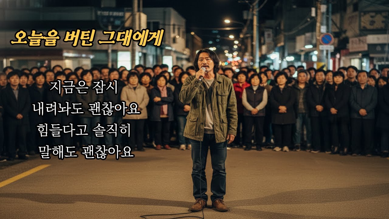 [전곡듣기] 오늘을 버틴 그대에게🎵괜찮아요🎵 #7080 #트로트 #트롯