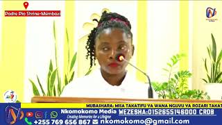 SOMO LA LEO, ZABURI NA SHANGILIO NA MWANA NGUVU YA ROZARI