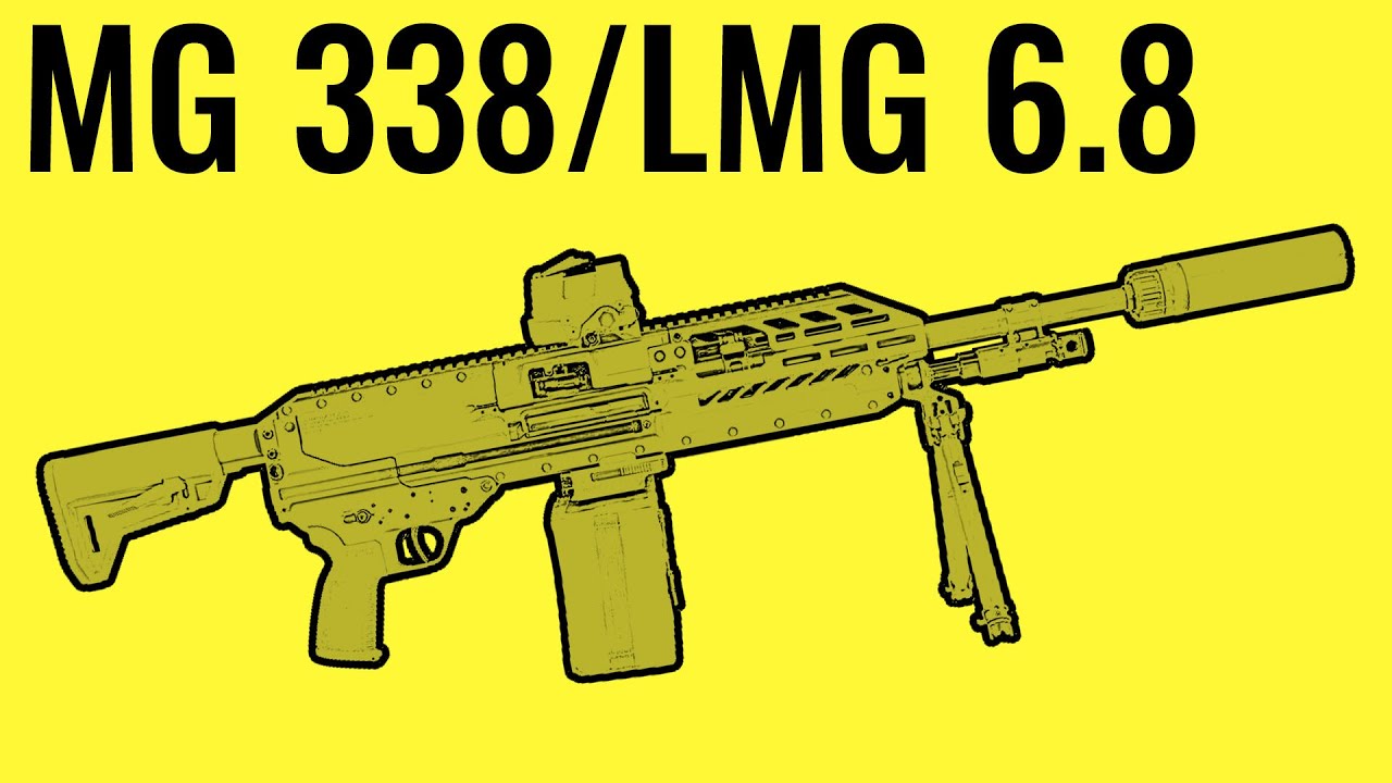 SIG Sauer MG 338/LMG 6.8 - Comparison in 6 Games - YouTube