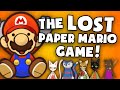 Why was a CANCELLED GAME left in Super Paper Mario's Files? - The Cut Content Of - TCCO