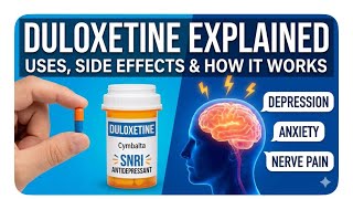 Duloxetine (Cymbalta) Explained: Depression, Anxiety & Nerve Pain Relief