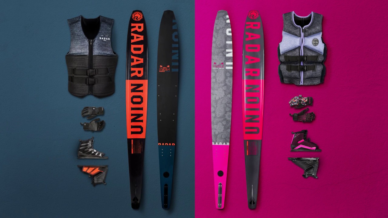 Introducing the 2019 Radar Union Collection of Waterskis available at Perfski.com