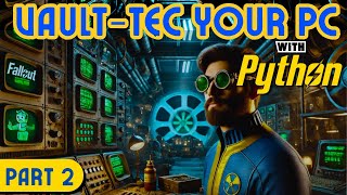 Try this FALLOUT themed HW Monitor App : PART 2 : Made Using CODEX & PYTHON | #vibecoding apparently
