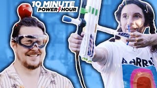 The Apple Challenge (Real Life William Tell) - Ten Minute Power Hour screenshot 4