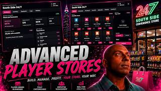 [ESX/QB] Advanced Player Store Script! | Next-Gen Shops | Drag & Drop Install!