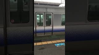 JR西日本  湖西線　近江舞子駅で中継中