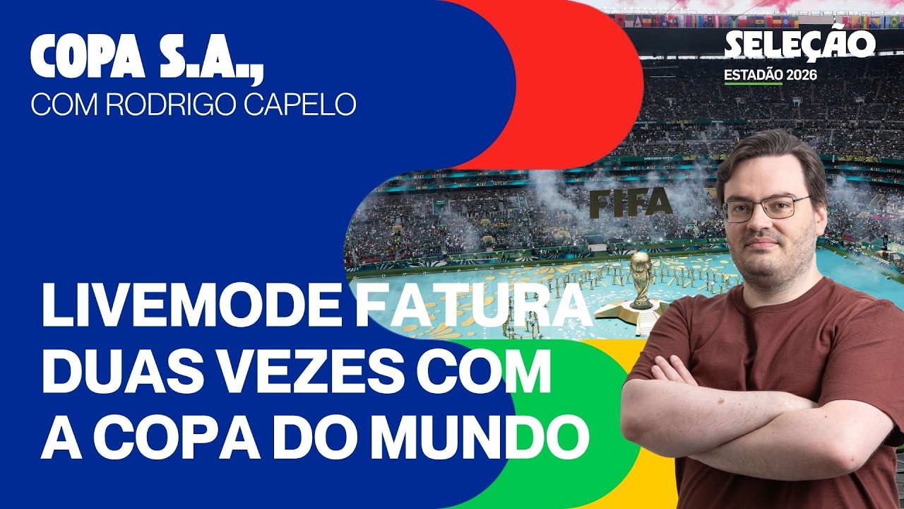 O fim da exclusividade: como a LiveMode pulverizou os direitos da Copa