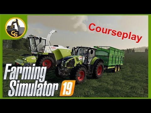 FS19 course Tutorial - Automatische Silage Ernte - Geschlossene Bunker - Oakfield Farm