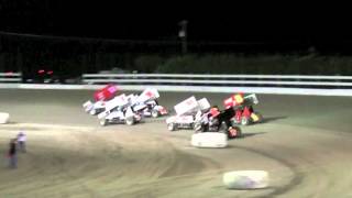 Devils Bowl Speedway | Sprint Car Crash