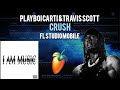 HOW "CRUSH" BY CARTI & TRAVIS WAS MADE IN (FL STUDIO MOBILE) 100% ACCURATE 💯🔥