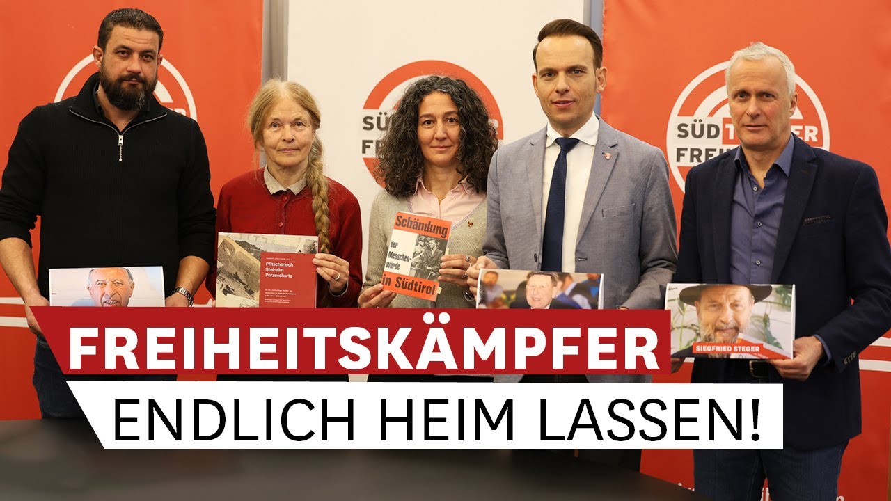 Pressekonferenz: Freiheitskämpfer endlich in die Heimat lassen!