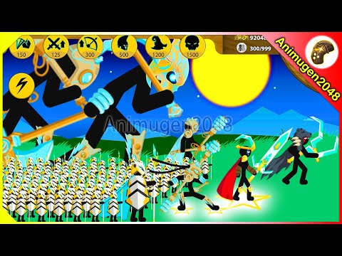 NEW TECHNOIDS XIPHOS SICKLE BEAR Vs FINAL BOSS VAMPIRE Stick War Legacy Mod Animugen2048 