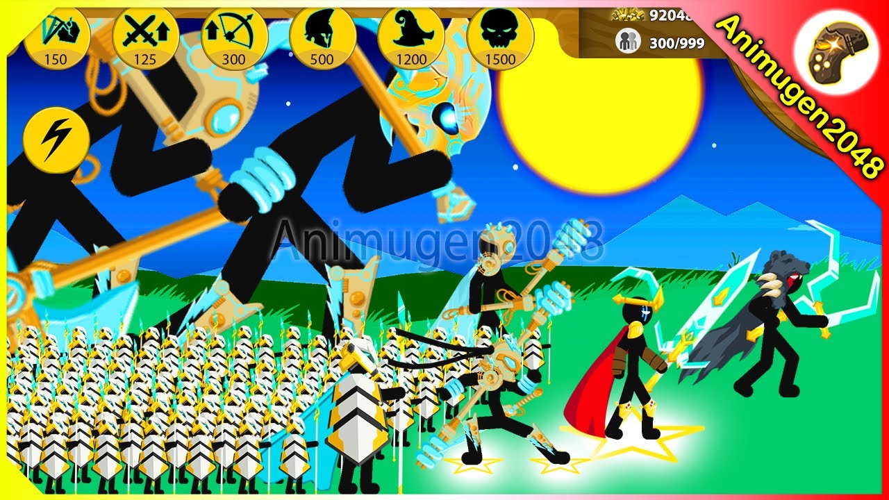 NEW TECHNOIDS XIPHOS, SICKLE BEAR vs FINAL BOSS VAMPIRE | Stick War Legacy Mod | Animugen2048