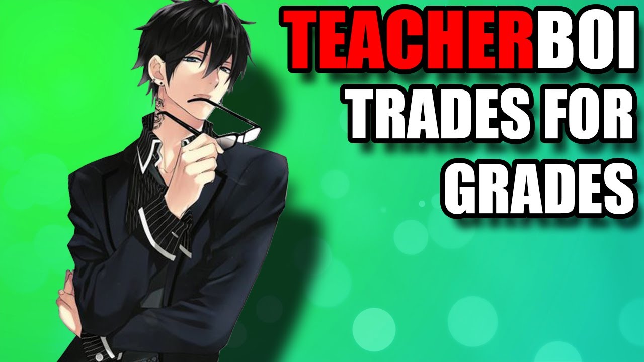 Flirty Teacher Makes a Deal with You - Anime Boy ASMR Roleplay