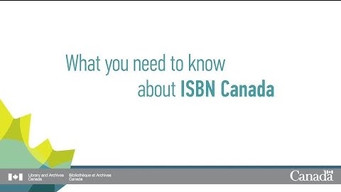What you need to know about ISBN Canada