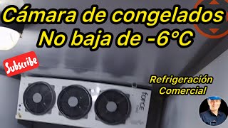 Cámara de congelados no baja la temperatura!!! Refrigeración 