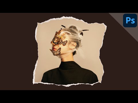 Ripped Paper Effect (Generative Fill) | PHOTOSHOP TUTORIAL