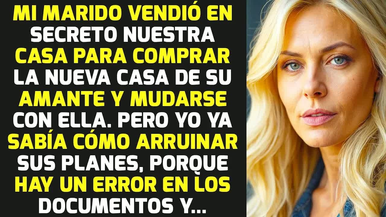 Mi Marido Vendió En Secreto Nuestra Casa Para Comprar Una Nueva Para Su Amante... HISTORIAS LA VIDA