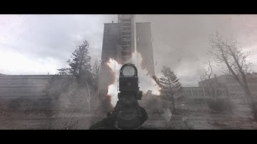 Epic fight against Mercenaries! Stalker Anomaly + 4K textures + HD mods + Reshade