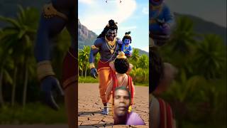 raksh Ne Shri Krishna bhagwan ko pakad liya #facts #cartoon #indianmythology #mahabharat #kingrama