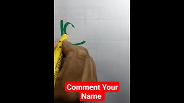 Writing names in Devnagari Calligraphy | #calligraphy #handwriting #devnagari #viral #shorts #short