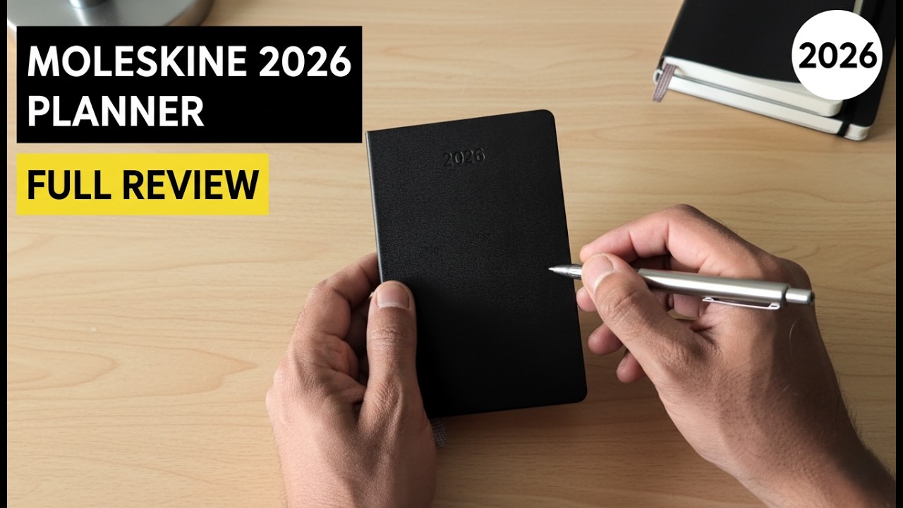 Еженедельный планировщик Moleskine 2026: обзор и советы из реальной жизни📒
