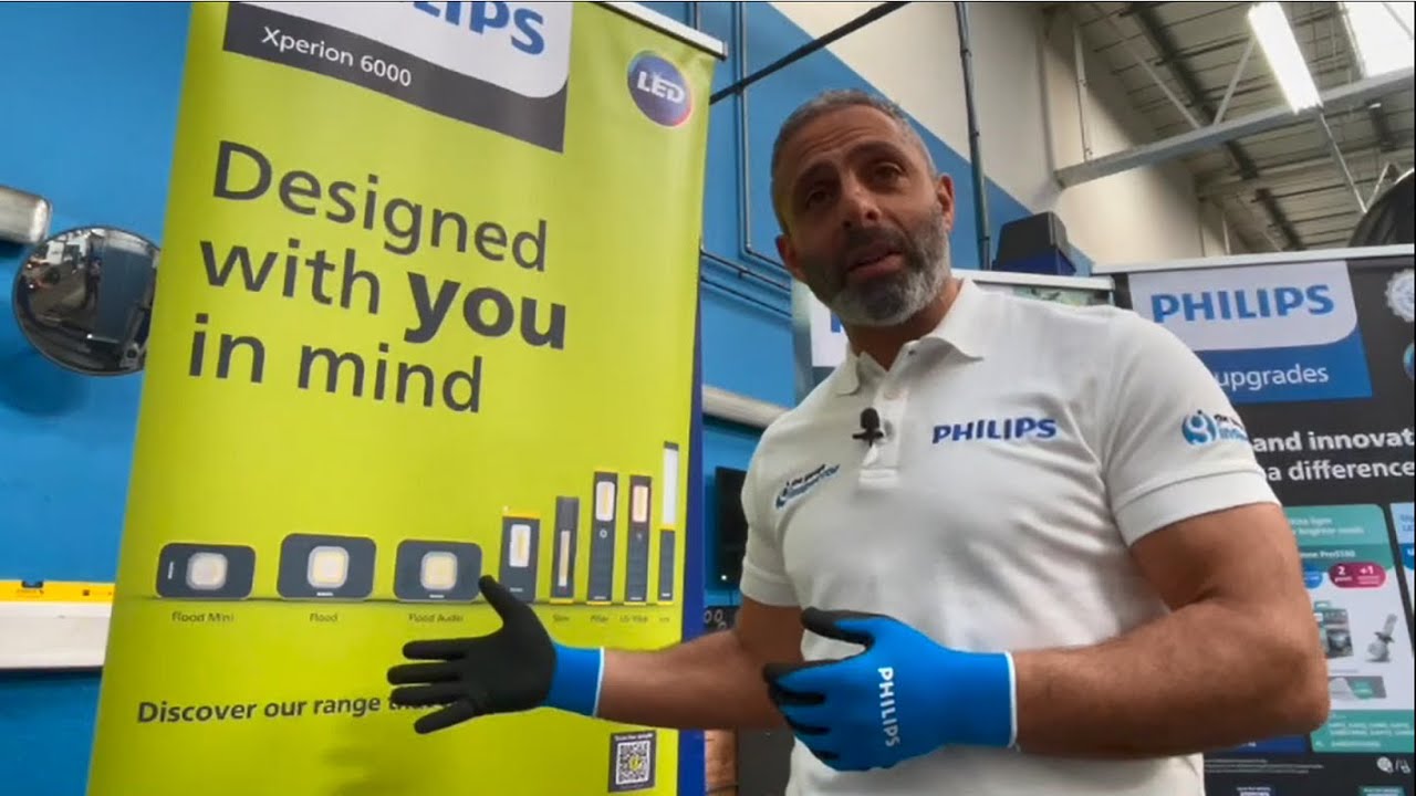 Introducing the Philips Xperion range with Garage Inspector Andy Savva 