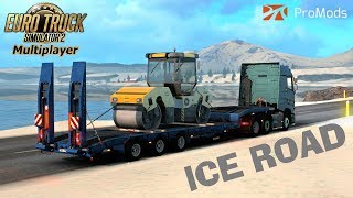 ICY ROADS IN ICELAND MULTIPLAYER Euro Truck Simulator 2 Pro Mods