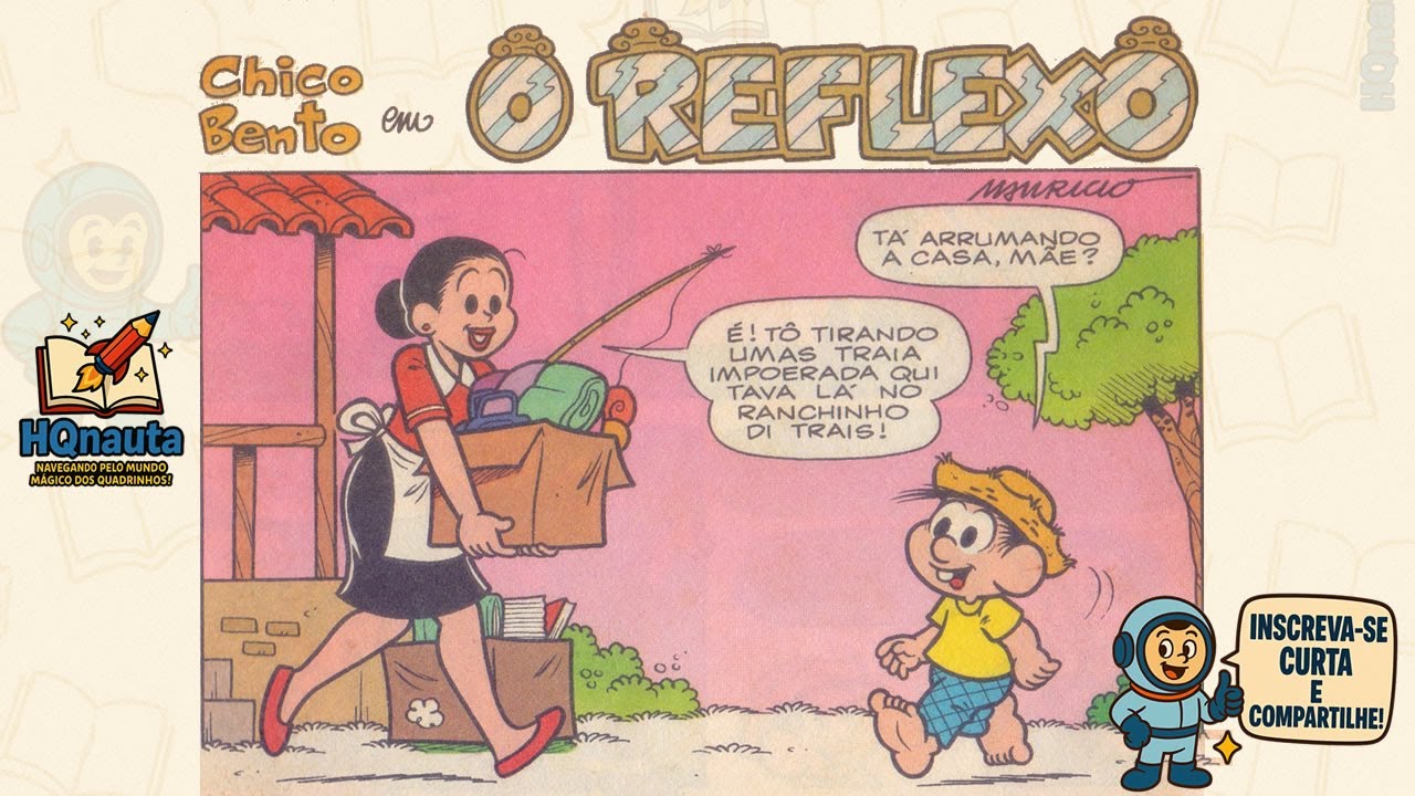CHICO BENTO EM: O REFLEXO | Gibi Narrado Completo