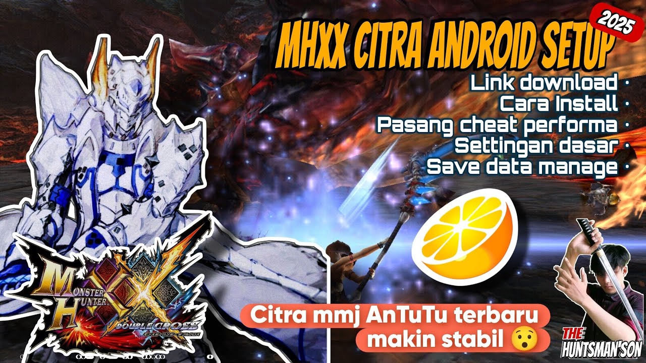 CITRA MMJ ANTUTU TERBARU MAKIN LANCAR 😯 - Cara main MHXX di android terbaru 2025