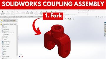 Universal Coupling – Part 1: SolidWorks Fork Modeling Tutorial