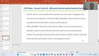 109 - ABAP on HANA - CDS View - Access Control - @AccessControl.authorizationCheck Annotation Part1